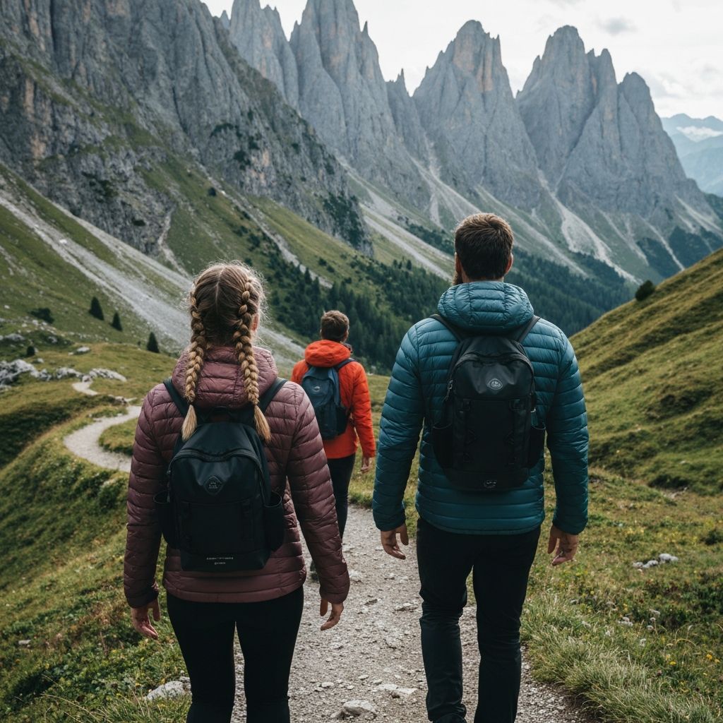 Wandern in den Alpen